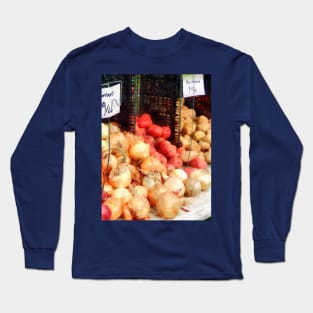 Food - Onions and Potatoes Long Sleeve T-Shirt